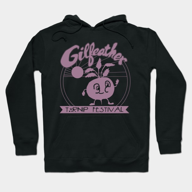 Gilfeather Turnip Festival Hoodie by MindsparkCreative